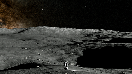 画像ギャラリー No.009のサムネイル画像 / JAXAとの共同研究の成果を利用した,リアルな月面探索ゲーム「REAL MOON」,本日無料でリリース