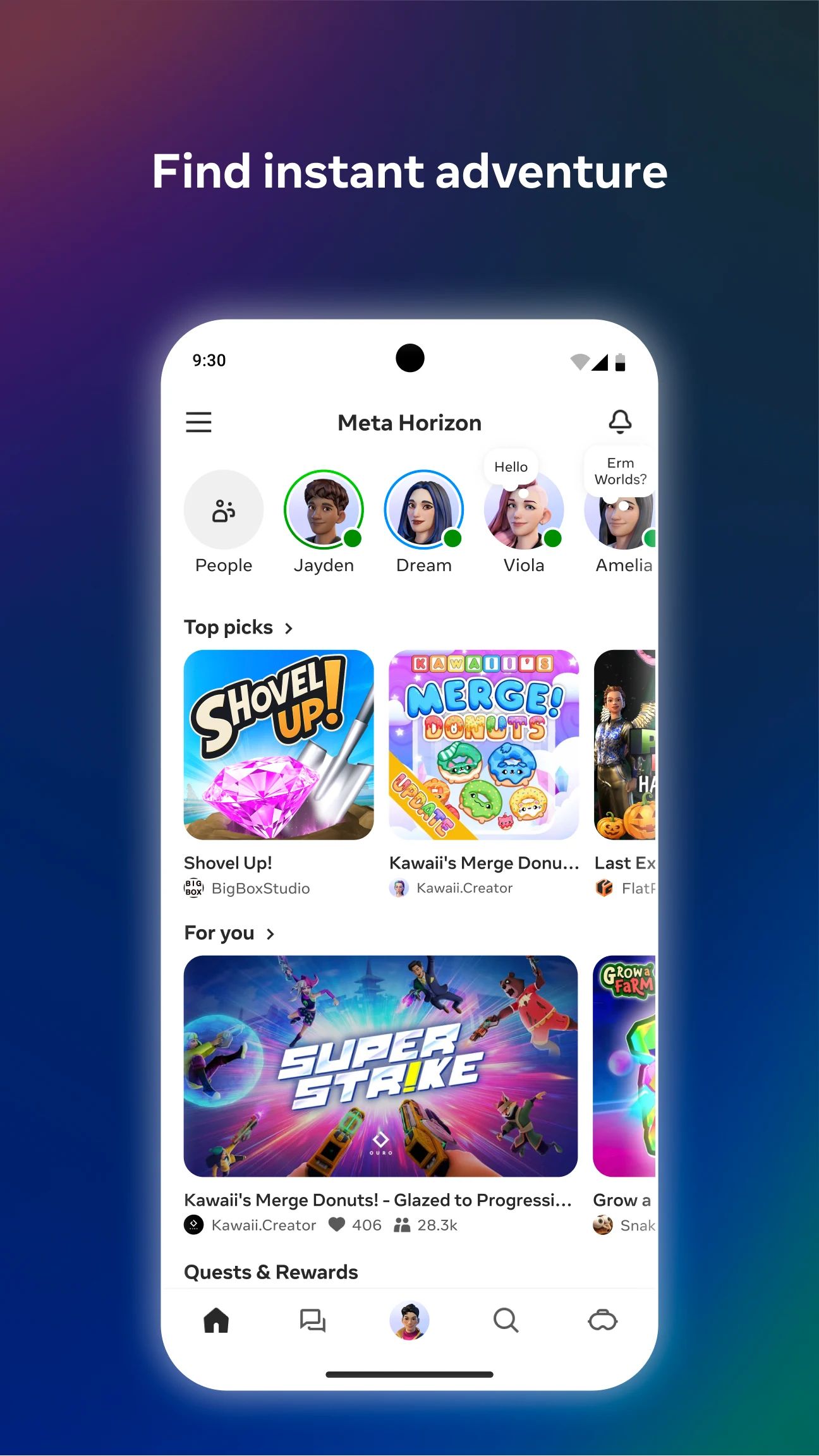 ꡼ No.001 | BROWSER Meta Horizon Worlds