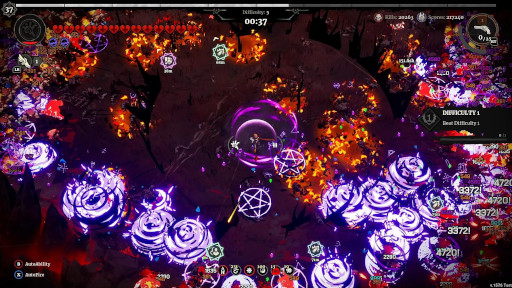 画像ギャラリー No.004のサムネイル画像 / 大量の悪魔を倒していく高速ローグライトアクション「グラインドサバイバー」，PC/PS5/Xbox向けにリリース。ヴァンサバ系の戦闘システムと，ハクスラ系の戦利品システムを融合