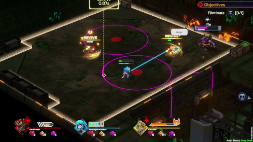 画像ギャラリー No.002のサムネイル画像 / 最大4人協力のローグライトアクション「バウンティブロール：モストウォンテッド」，5月28日にSteamでリリース。SFと西部劇を融合した世界観