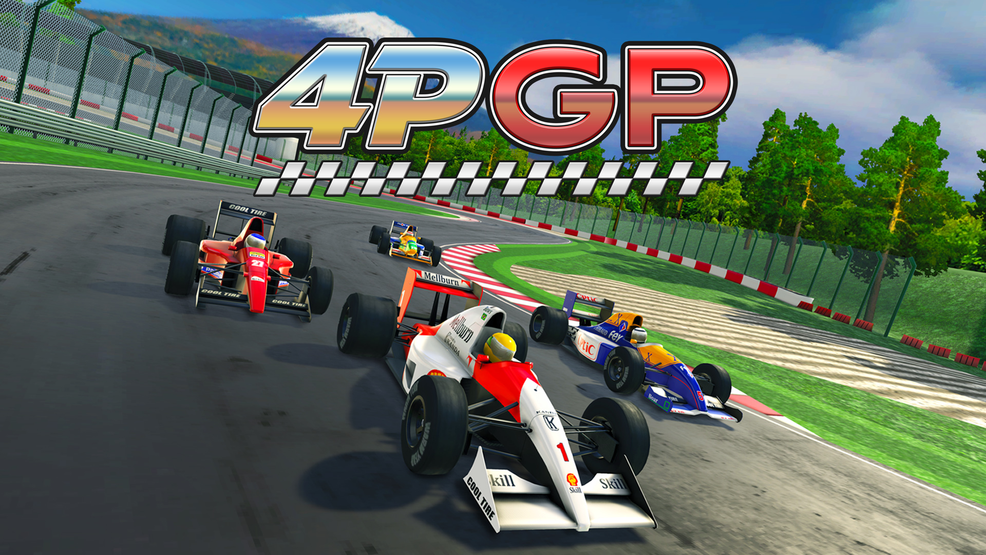初心者から上級者まで楽しめるレースゲーム「4PGP」，本日発売。1990年代のアーケードレースゲームの雰囲気で，白熱のレースに挑戦しよう