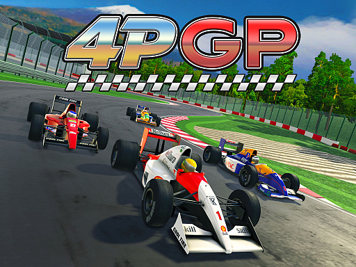 画像ギャラリー No.001のサムネイル画像 / レトロアーケード風レースゲーム「4PGP」，PC/PS5版を6月11日に発売。ゲームバランス調整やアナログ入力対応などを実施したアップデート版