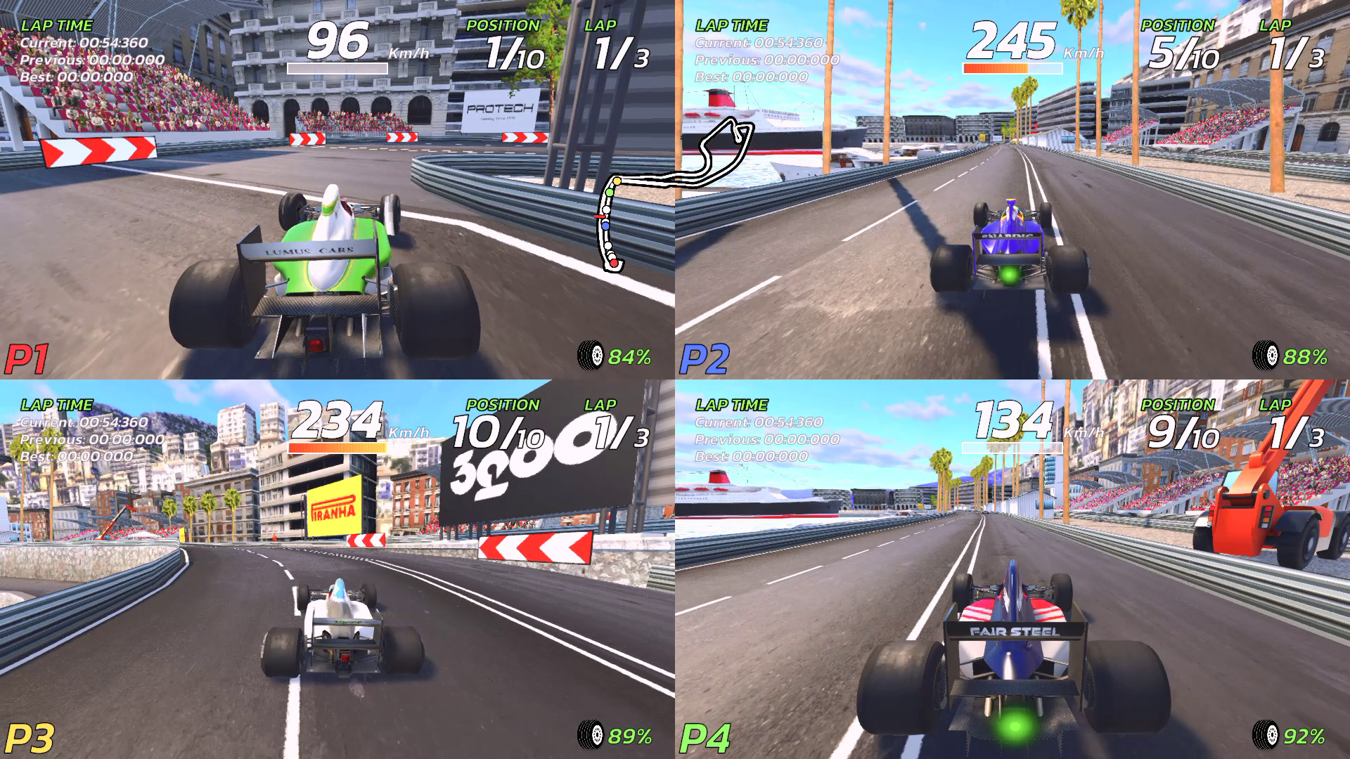 ꡼ No.004 | PC 4PGP FOUR-PLAYER GRAND PRIX