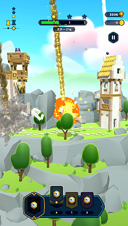 ���������꡼ No.016�Υ���ͥ������ / ��1�ܤǾ�ɤ�֤�������Castle Crumble�ס�ʪ���黻�ˤ���˲������ؤ�̣�浪���ʺ�������Ϥ��Apple Arcade #54��