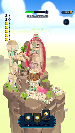 ���������꡼ No.017�Υ���ͥ������ / ��1�ܤǾ�ɤ�֤�������Castle Crumble�ס�ʪ���黻�ˤ���˲������ؤ�̣�浪���ʺ�������Ϥ��Apple Arcade #54��