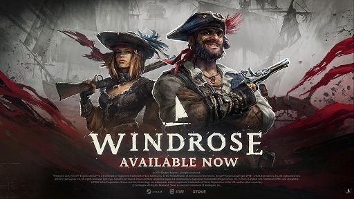 画像ギャラリー No.007のサムネイル画像 / 仲間とともに船に乗り込み，あらゆる財宝を奪い尽くせ。8人協力海賊サバイバル「Windrose」，早期アクセス版をリリース