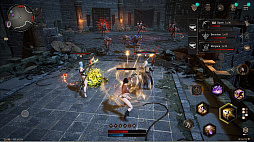 Imagem em miniatura da Galeria de Imagens No.004 / O pré-registro para a versão para smartphone de Dark December, um RPG de ação de fantasia sombria onde mitologia e guerra se entrelaçam, já começou. O jogo cruzado com a versão para PC também é possível