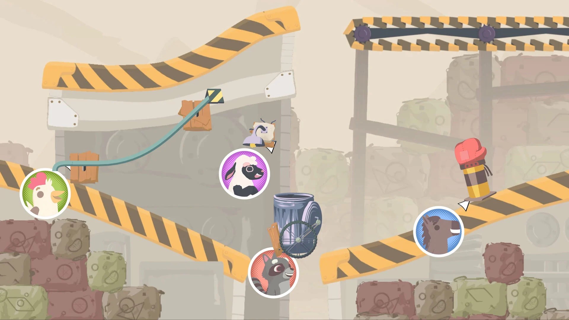 ꡼ No.005 | Nintendo Switch Ultimate Sheep Raccoon