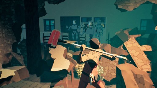 画像ギャラリー No.002のサムネイル画像 / 探索ADV「Virtue and a Sledgehammer」本日リリース。手にした大型ハンマーで故郷を壊し,過去のトラウマと向き合え!