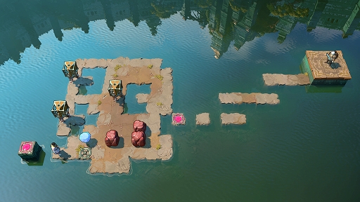 画像ギャラリー No.003のサムネイル画像 / 「The Witness」開発者の新作パズルADV「Order of the Sinking Star」，デモ版の配信期間を延長。日本時間の6月27日2：00まで
