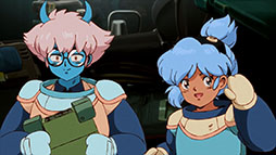 画像ギャラリー No.002のサムネイル画像 / レトロアニメ調の2人協力プレイADV「オービタルズ Orbitals」，景山梨彩さんや逢坂良太さんら日本語版の声優陣を公開