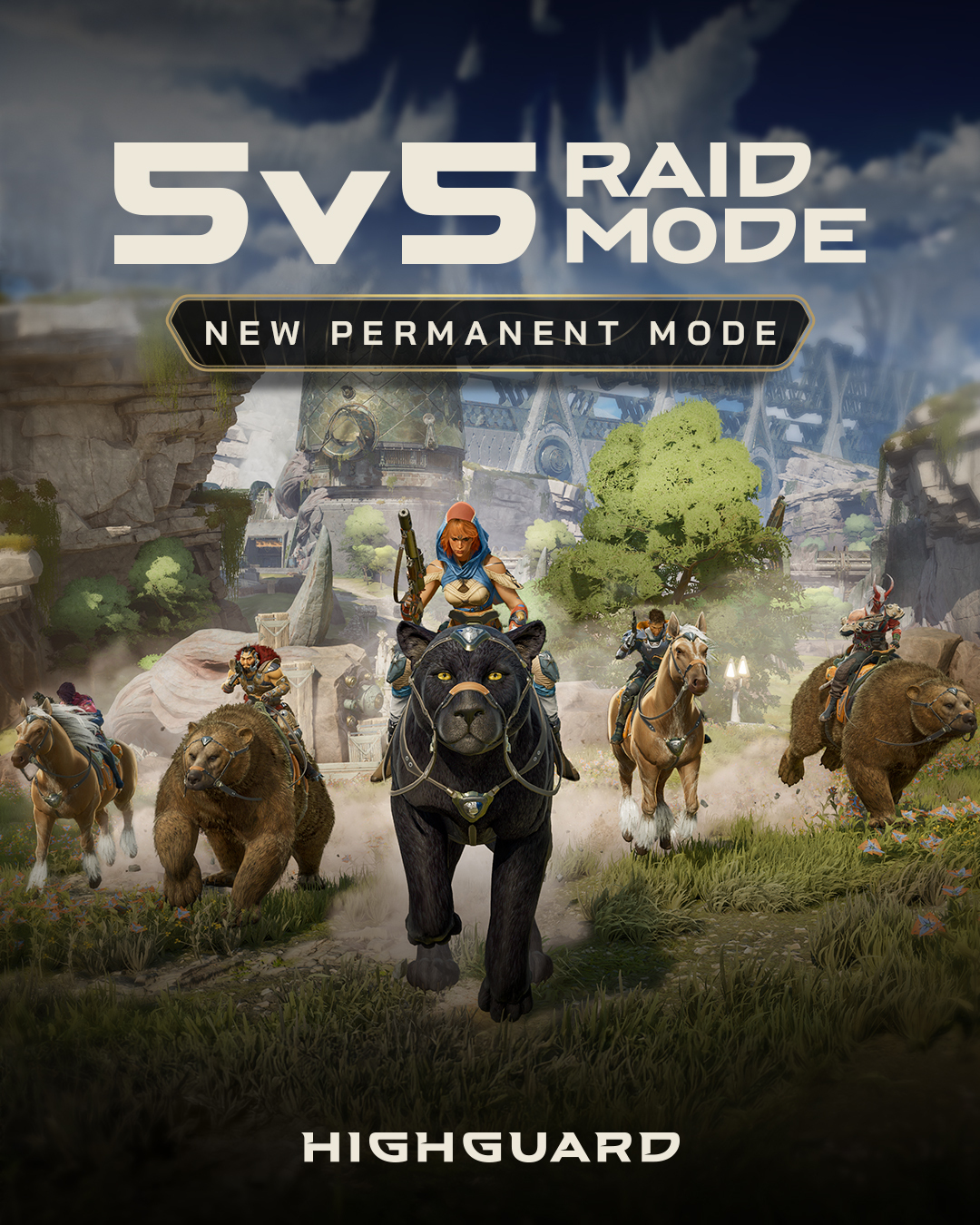 「Highguard」，期間限定だった5対5モードを常設に。3対3とのプレイヤーがほぼ均等だったことを受けての決定