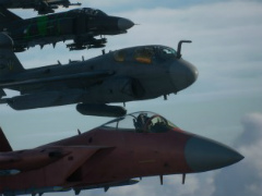 ［プレイレポ］「ACE COMBAT 8: WINGS OF THEVE」の製品版とオンラインモードを先行体験。伝説のエース，そして傭兵となり，2つの空を飛んできた