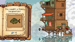 画像ギャラリー No.009のサムネイル画像 / 釣りで素材を集め,家を高くしていく静かな放置建築ゲーム「CELESTAY」,Steamストアページを公開。家が高くなれば,見える星座が増える