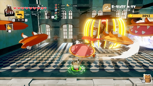 画像ギャラリー No.017のサムネイル画像 / ［プレイレポ］「DAMON and BABY」，子連れ魔王のユーモラスかつハードボイルドな珍道中をツインスティックシューターで描く