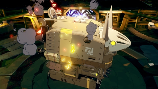 画像ギャラリー No.018のサムネイル画像 / ［プレイレポ］「DAMON and BABY」，子連れ魔王のユーモラスかつハードボイルドな珍道中をツインスティックシューターで描く