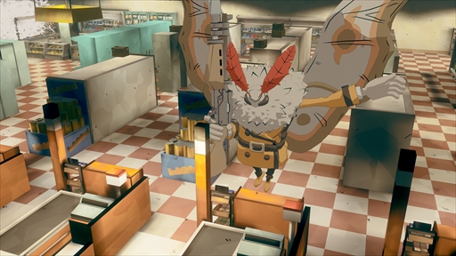 画像ギャラリー No.022のサムネイル画像 / ［プレイレポ］「DAMON and BABY」，子連れ魔王のユーモラスかつハードボイルドな珍道中をツインスティックシューターで描く