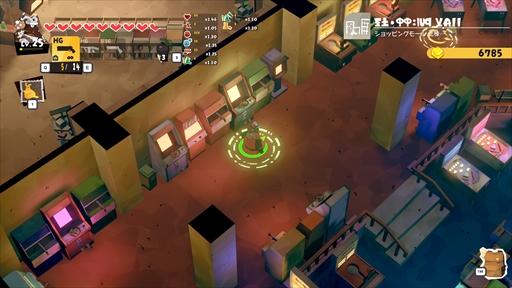 画像ギャラリー No.049のサムネイル画像 / ［プレイレポ］「DAMON and BABY」，子連れ魔王のユーモラスかつハードボイルドな珍道中をツインスティックシューターで描く