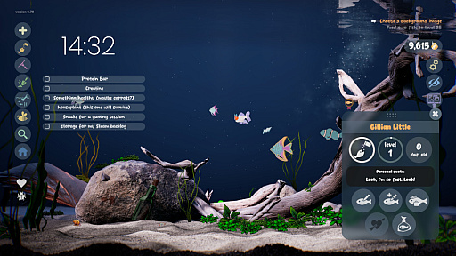 画像ギャラリー No.007のサムネイル画像 / 自分が描いた魚をアクアリウムで泳がせるゲーム「Drawquarium」，11月13日に発売
