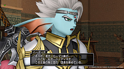 画像ギャラリー No.013のサムネイル画像 / 「ドラゴンクエストX　時空の迷い子たち　オンライン」，砂の王国「ソルベルム王国」と，女王セリーナと王国の騎士団長ハーディオを紹介