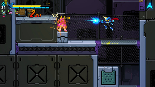 画像ギャラリー No.005のサムネイル画像 / ［プレイレポ］弾けるエフェクトはドット絵の電脳花火！　「超アロイクラッシュ」はローグライクの要素も取り入れた挑戦的な2Dアクションだ