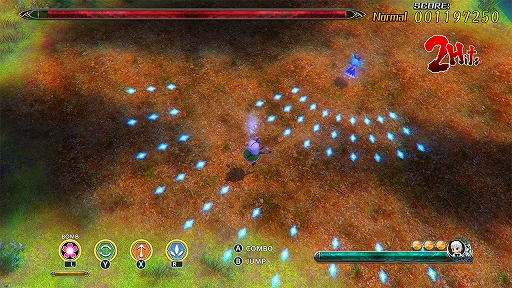 画像ギャラリー No.004のサムネイル画像 / 東方Project二次創作の弾幕アクションRPG「妖々剣戟夢想」,リマスター版を1月22日に配信。3つのスキルは切り替えることなく発動可能に