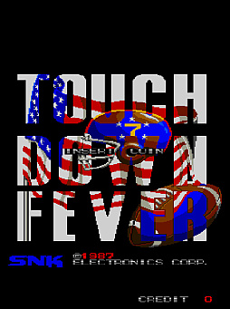 画像ギャラリー No.001のサムネイル画像 / アケアカ版「タッチダウンフィーバー」,1月8日に配信。ボタン連打の簡単操作で,アメリカンフットボールの熱い攻防を楽しめる