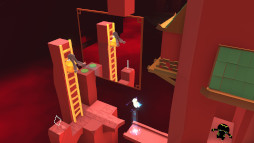 画像ギャラリー No.004のサムネイル画像 / 鏡を使ったギミックを軸にした3Dパズル「AiliA」,Steamでリリース。現実世界と鏡像世界を行き来できる力を持った少女を操作し,姉の救出を目指す