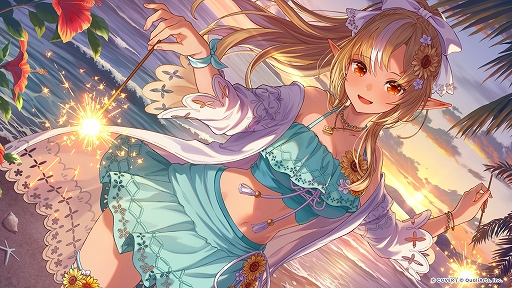 画像ギャラリー No.005のサムネイル画像 / 「hololive Dreams」初のゲーム内イベント「ハロー！ Brand New Summer！」を開催。オリジナル楽曲や水着衣装が登場