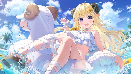 画像ギャラリー No.007のサムネイル画像 / 「hololive Dreams」初のゲーム内イベント「ハロー！ Brand New Summer！」を開催。オリジナル楽曲や水着衣装が登場