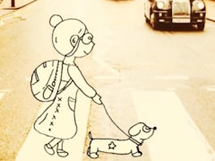 素朴なグラフィックスが印象的な，犬探しウォーキングシム「Finding Polka」の体験版配信開始