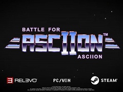 画面に映るすべてが実際のASCII文字。“文字通り”テキストオンリーな横スクロールSTG「バトル・フォー・アスキオン」，本日発売