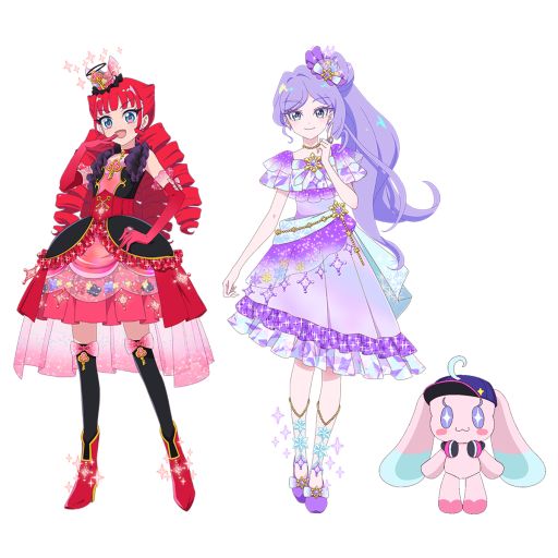 画像ギャラリー No.004のサムネイル画像 / プリティーシリーズの最新作「おねがいアイプリ」,1だんを4月2日に稼動。新たな主人公「いのり」「あおい」が登場