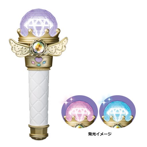 画像ギャラリー No.019のサムネイル画像 / プリティーシリーズの最新作「おねがいアイプリ」,1だんを4月2日に稼動。新たな主人公「いのり」「あおい」が登場