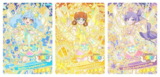画像ギャラリー No.006のサムネイル画像 / 「おねがいアイプリ」,4だんを10月1日に開始。3人チーム「スマイルハート」「ピュアハート」のアイプリカードが登場