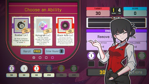 画像ギャラリー No.002のサムネイル画像 / ボールに付与したスキルの相乗効果がカギ。ビリヤード×ローグライクな新作タイトル「Break Shoot」，Steamで本日発売