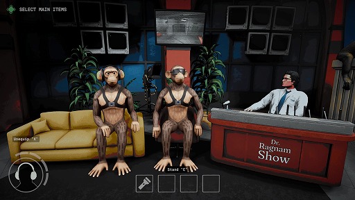 画像ギャラリー No.001のサムネイル画像 / 見ざる,聞かざる,言わざる,歩かざる。能力が制限された4匹の猿になって脱出ショーに挑む「Dr.Ragnam Show」,Steamストアページを公開