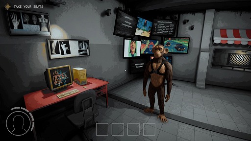 画像ギャラリー No.003のサムネイル画像 / 見ざる,聞かざる,言わざる,歩かざる。能力が制限された4匹の猿になって脱出ショーに挑む「Dr.Ragnam Show」,Steamストアページを公開