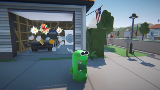 画像ギャラリー No.005のサムネイル画像 / 旧世代のロボットを操作して,住宅街で荷物を盗み出す「HaCo」,Steamストアページを公開中。最大4人でのオンライン協力プレイにも対応