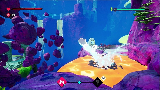 画像ギャラリー No.004のサムネイル画像 / ハイスピードアクションADV「フェイディング・エコー」，ストーリーを紹介する最新トレイラーを公開。Steamで体験版を配信開始