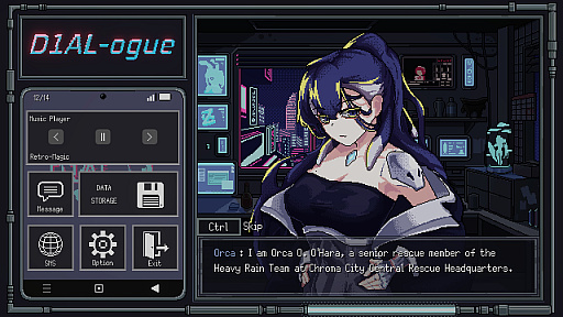 画像ギャラリー No.005のサムネイル画像 / サイバーパンクな世界でアンドロイドを修理するナラティブなパズルゲーム「D1AL-ogue」，2月5日に無料配信