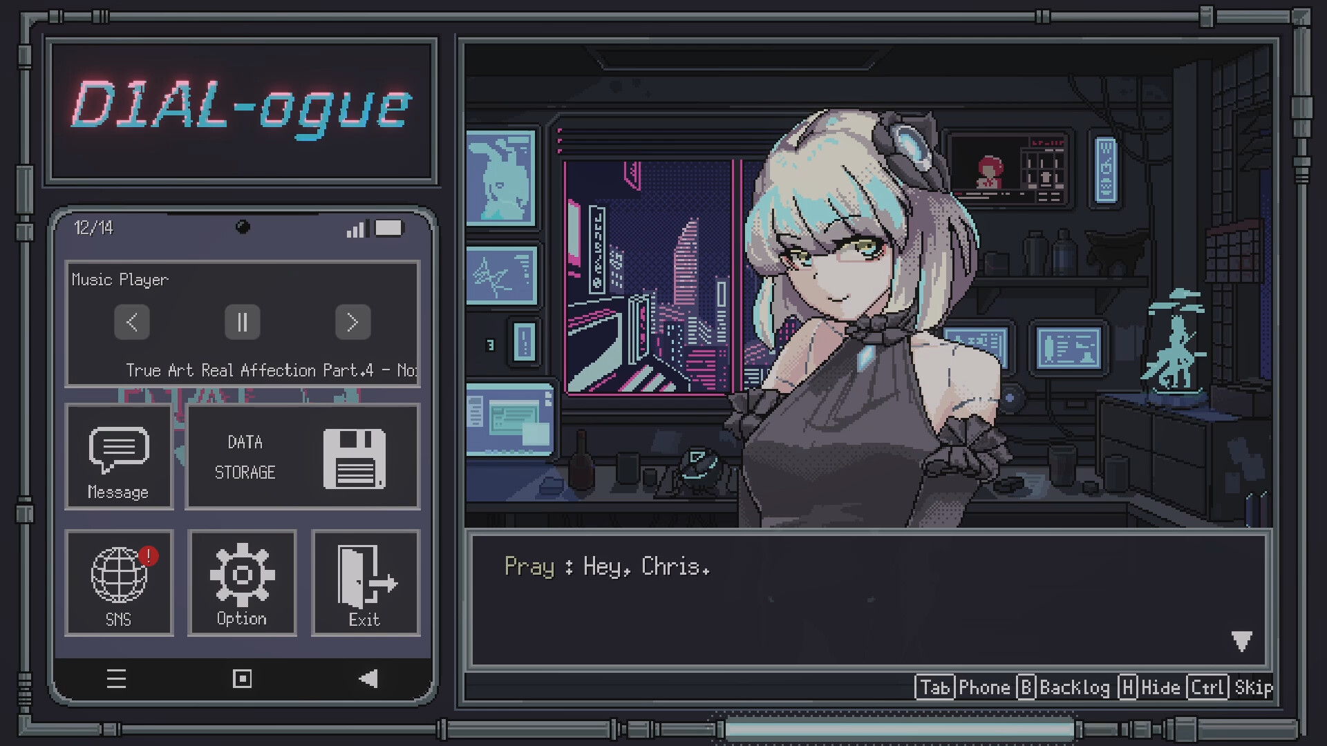 サイバーパンクな街で，少女型のアンドロイドを修理するナラティブなパズルゲーム「D1AL-ogue」，本日無料配信開始