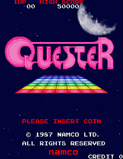 画像ギャラリー No.001のサムネイル画像 / アケアカ版「クエスター」，1月29日配信。1987年にナムコから発売されたブロックくずしゲーム