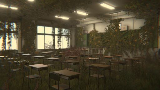 画像ギャラリー No.003のサムネイル画像 / 日本の学校という誰もが知る日常空間にリミナルスペースの要素を取り入れた心理的探索ゲーム「ナフダサガシ」，2月下旬にSteamで配信予定
