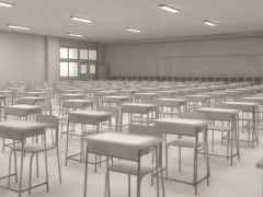 日本の学校がリミナルスペースに。人の気配が消えた校舎を探索するゲーム「ナフダサガシ」，Steamで配信開始