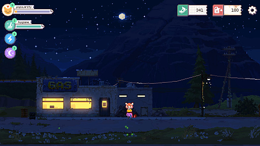 画像ギャラリー No.006のサムネイル画像 / 電気自動車の時代にさびれた給油所を経営するシミュレーション「最後のガソリンスタンド」,プレイテストを開始