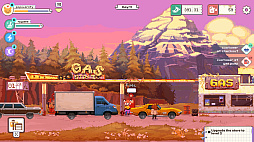 画像ギャラリー No.008のサムネイル画像 / 電気自動車が主流となった世界で，さびれた給油所を切り盛りする。物語重視のシミュレーション「最後のガソリンスタンド」，2026年4月28日に発売