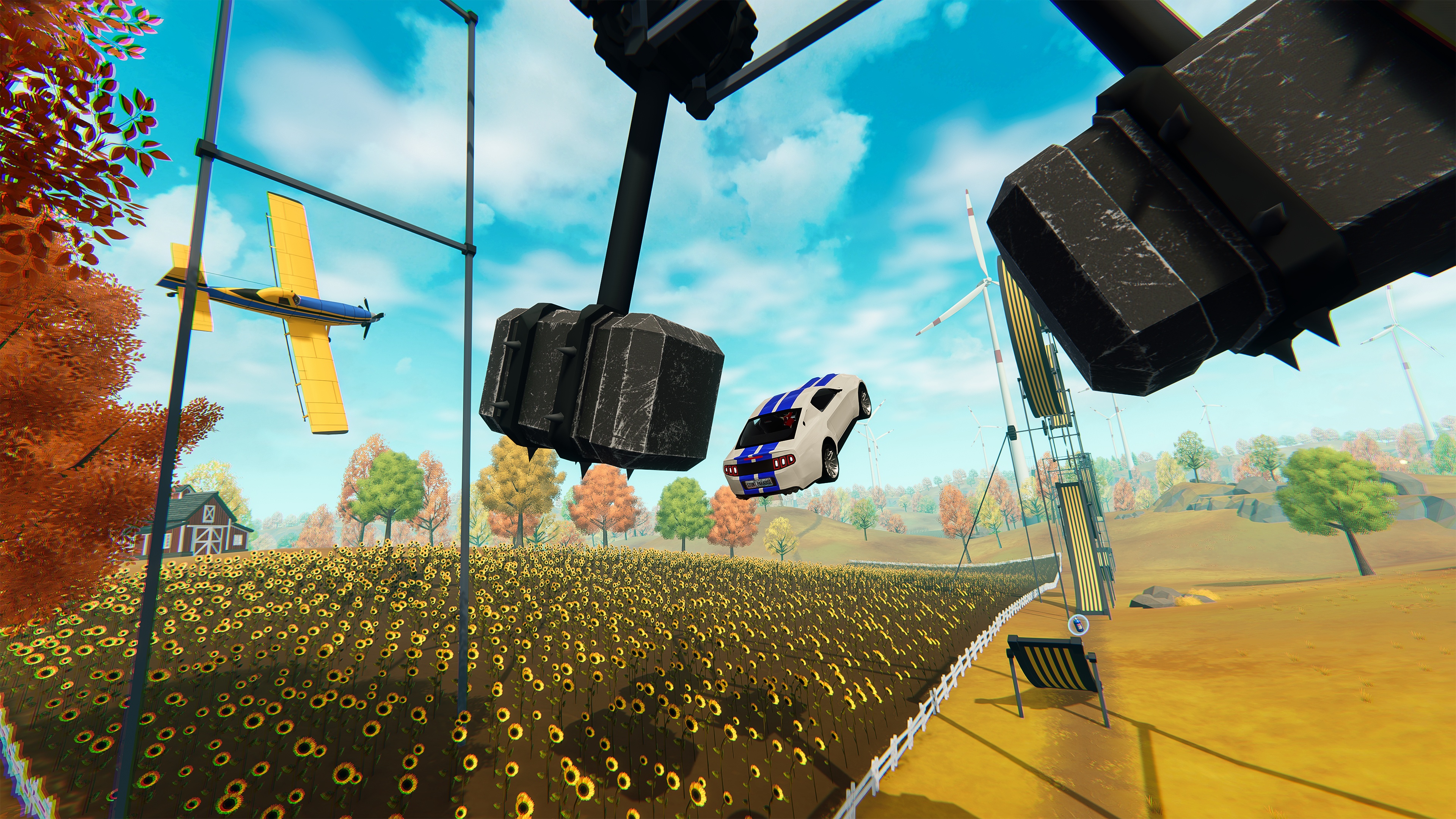 超加速！ 大ジャンプ！ 大爆発！ ギミック満載で爽快感抜群なカースタントアクション「Stunt Paradise 2」，体験版をSteamで公開