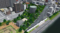 画像ギャラリー No.005のサムネイル画像 / 「A列車で行こう9 Evolution」，緑化建物群やデータセンター，都市交通の中心となる駅などゲーム内に登場する建物情報が公開に