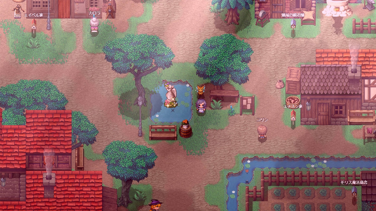 ゆるやかな世界で自由に生きる。やることの多さが負担にならない生活シミュレーションRPG「Pirate ＆ Darkmage」，Steamストアページを公開